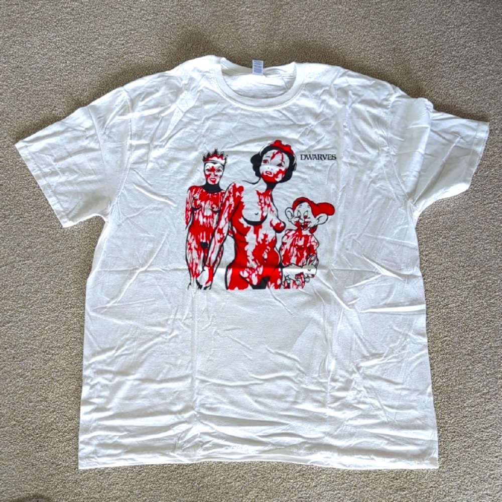 THE DWARVES. Gildan Softstyle White T-Shirt